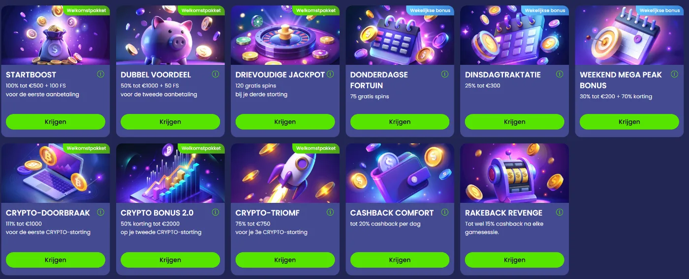 Viu Viu Casino Promoties & Bonussen